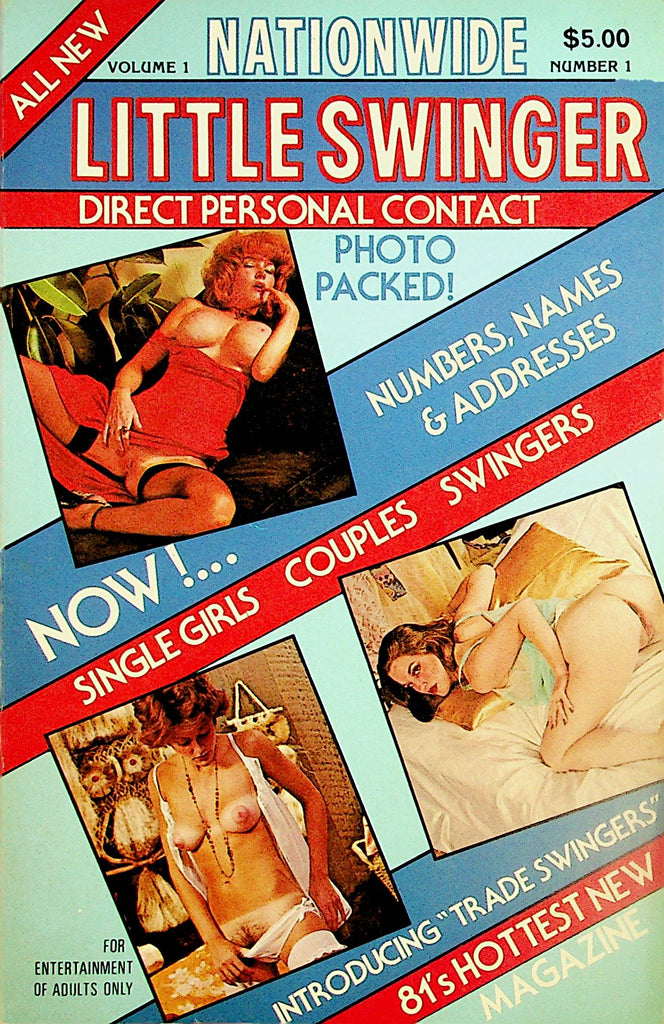 Nationwide Little Swinger Direct Personal Contact Magazine  #1 vol.1  1970's    041024lm-p2