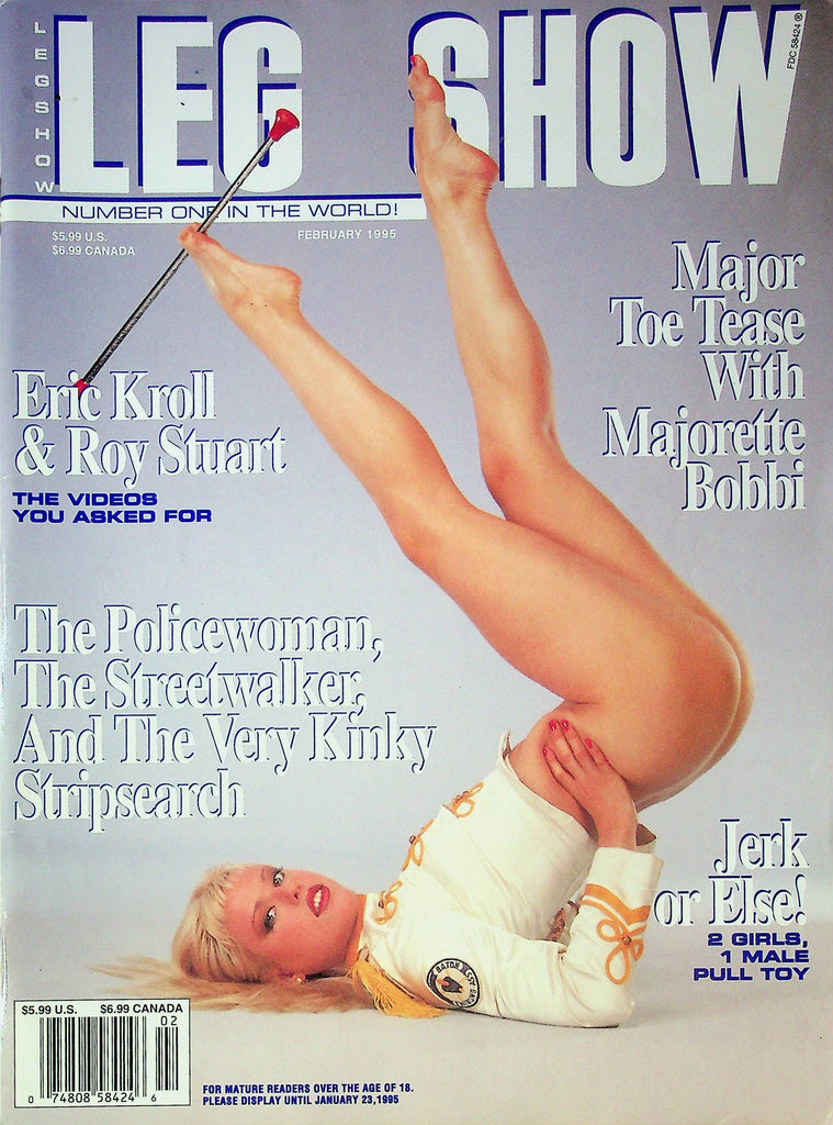 Leg Show Magazine Majorette Bobbi February 1995 020824RP