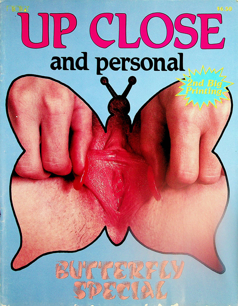 Up Close and Personal Magazine Spread Wide! Butterfly Special  #1  1986  100224lm-p2
