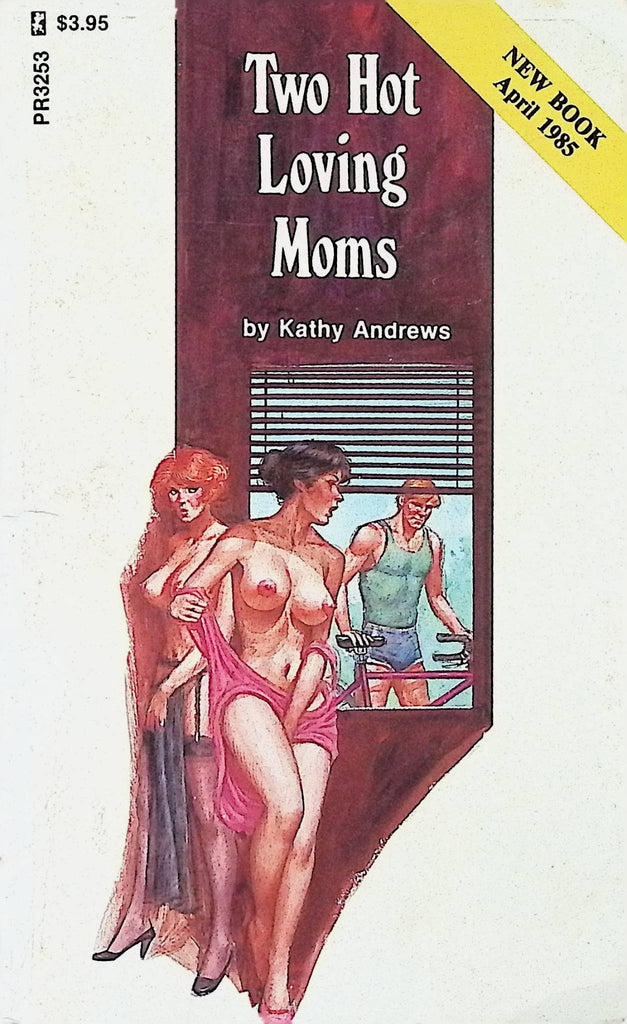 Two hot Loving Moms by Kathy Andrews April 1985 PR235 Greenleaf Classics Adult Erotic Paperback Novel-060424AMP