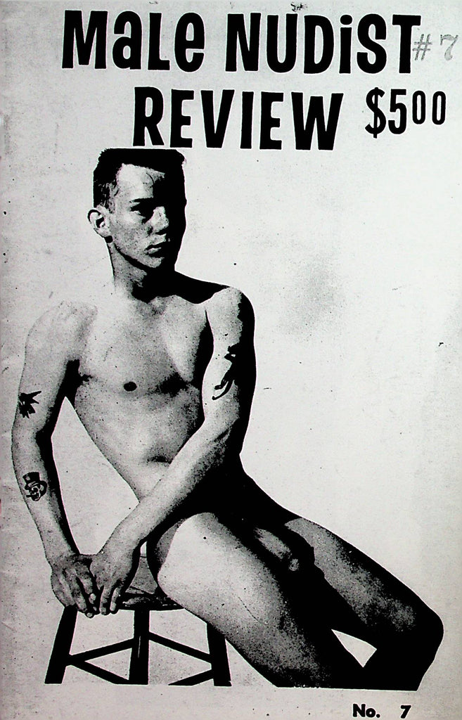 Male Nudist Review Gay Interest Magazine  Male Nude Models  #7  1970's     102124lm-p