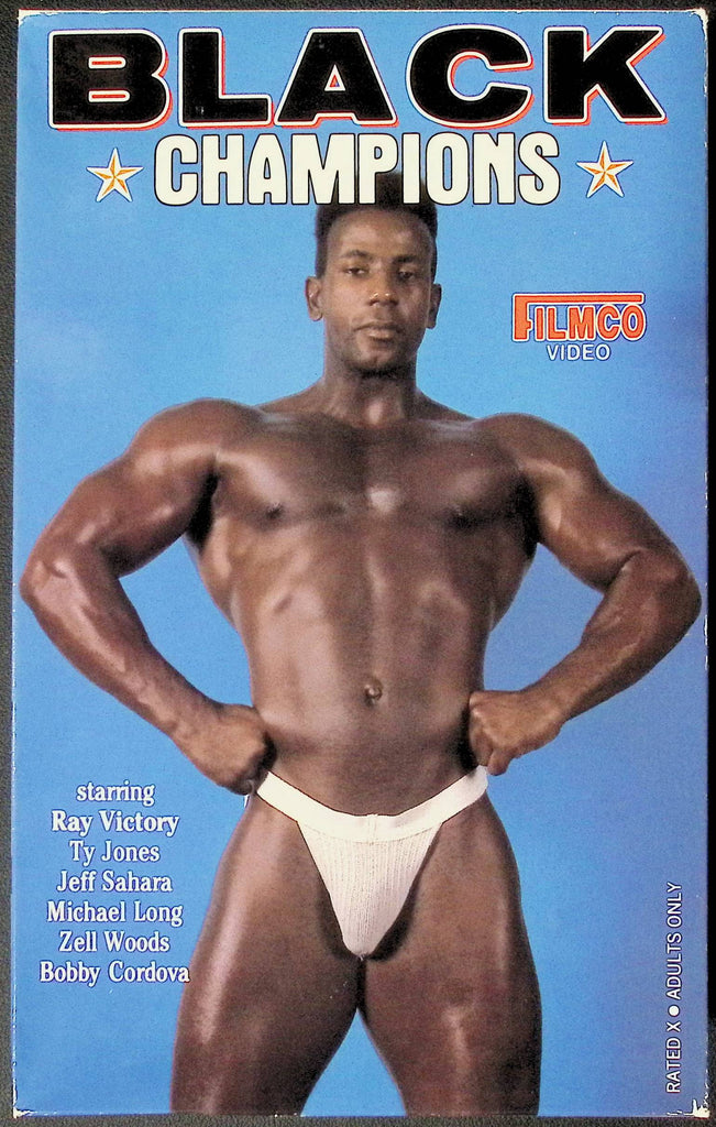Black Champions Filmco Video Inc. Gay VHS 1994 101824JKVHS2