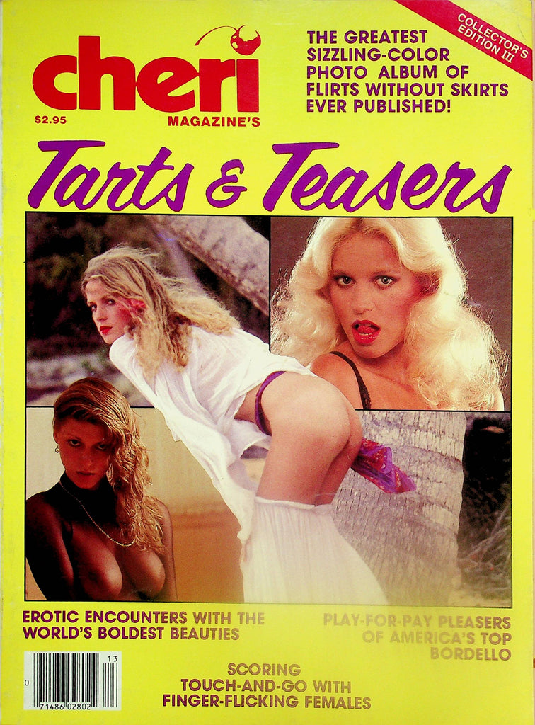 Cheri Tarts & Teasers Magazine  Pumps Of Pleasure / Lip Service Fantasy  vol.3  1981  062025lm-p