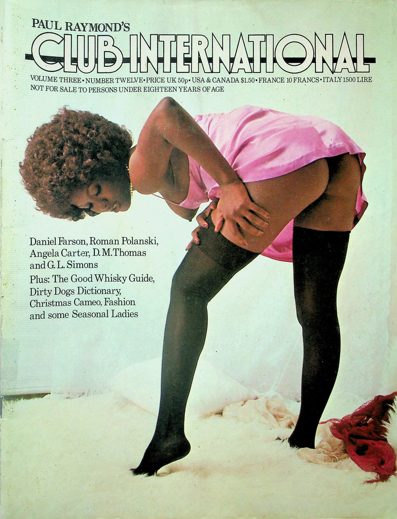 Club International Magazine Covergirl Jenny /  Centerfold Girl Soraya   1974  Paul Raymond       010826lmp