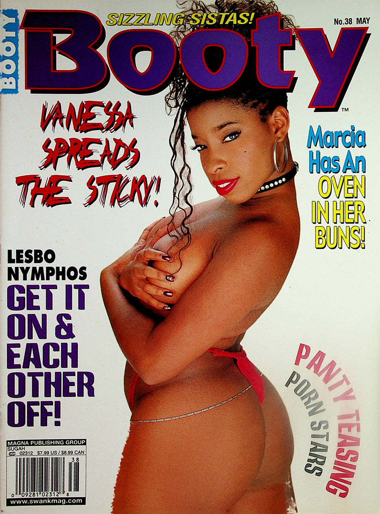Booty Magazine Covergirl Vanessa Spreads   #38  May 2001   022424lm-p