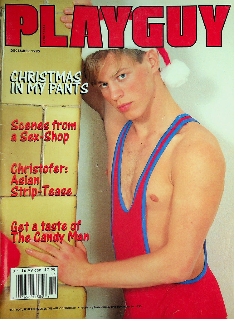 Playguy Gay Magazine  Christmas In My Pants Cover Guy Kevin  December 1995   102826lmp-GSC