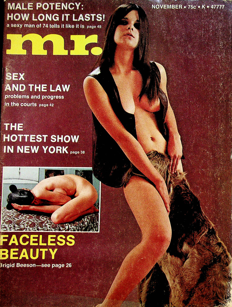 Mr. Vintage Magazine  Centerfold Girl Lena   November 1971     051323lm-p