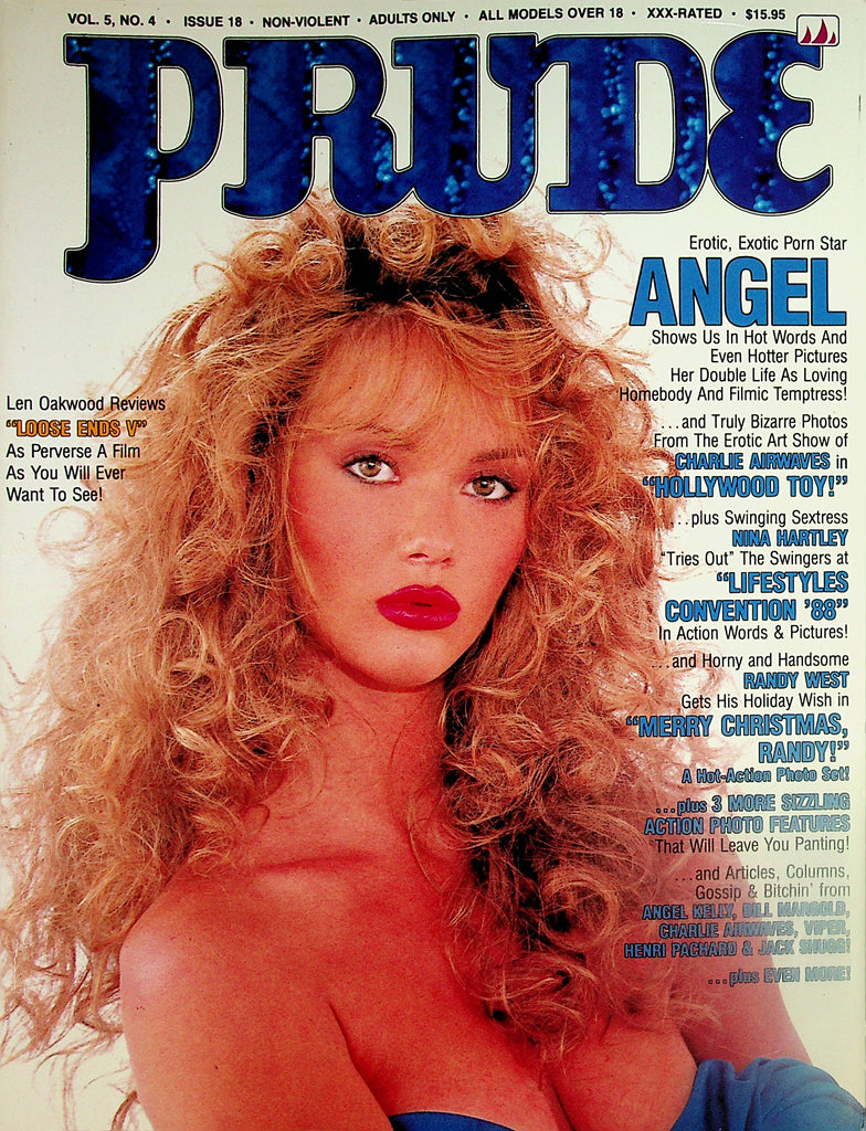 Prude Magazine   Covergirl Angel / Nina Hartley  vol.5 #4  1988  102323lm-p