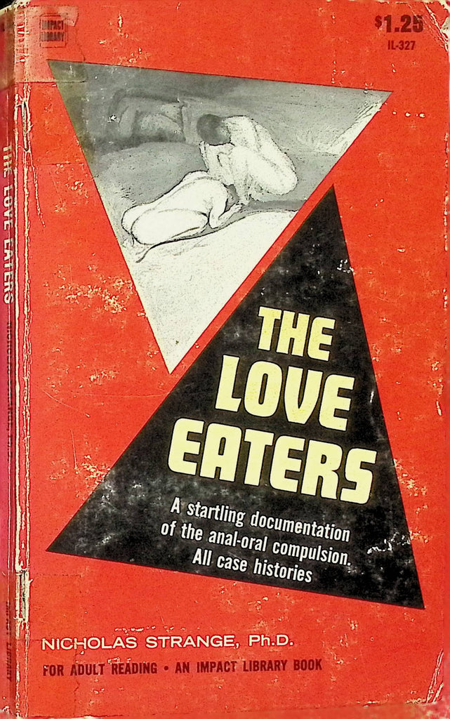 The Love Eaters by Nicholas Strange an Impact Library Book IL-327 1968 Adult Novel-043024AMP