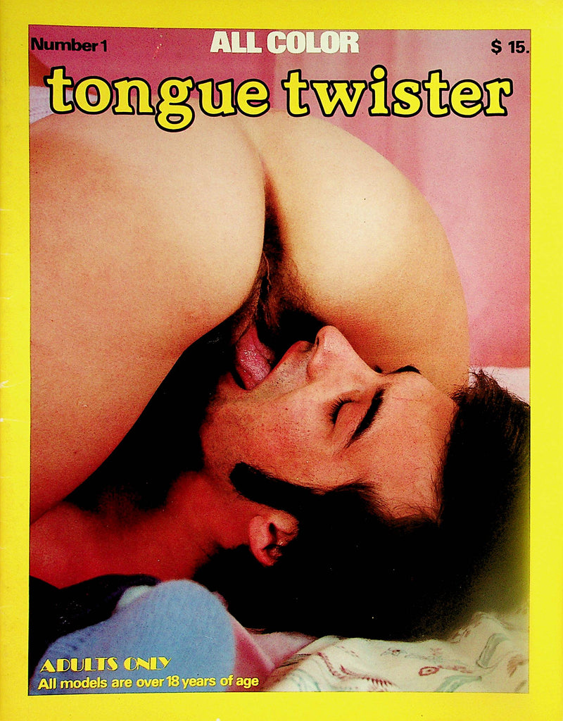 Tongue Twister Magazine  A Lot Of Licking and Fucking  #1  1980's  112023lm-p2