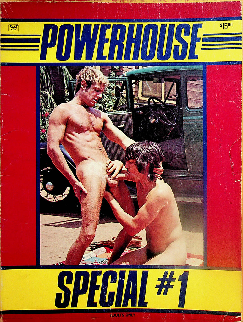 Powerhouse Gay Magazine   Paul & Ron and More!  Special #1  1960's   092424lm-p