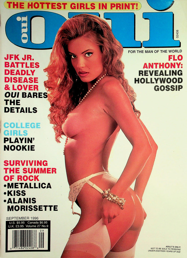 Oui Magazine   College Girls Playin' Nookie / Metallica, Kiss, Alanis Morissette   September 1996    032626lmp