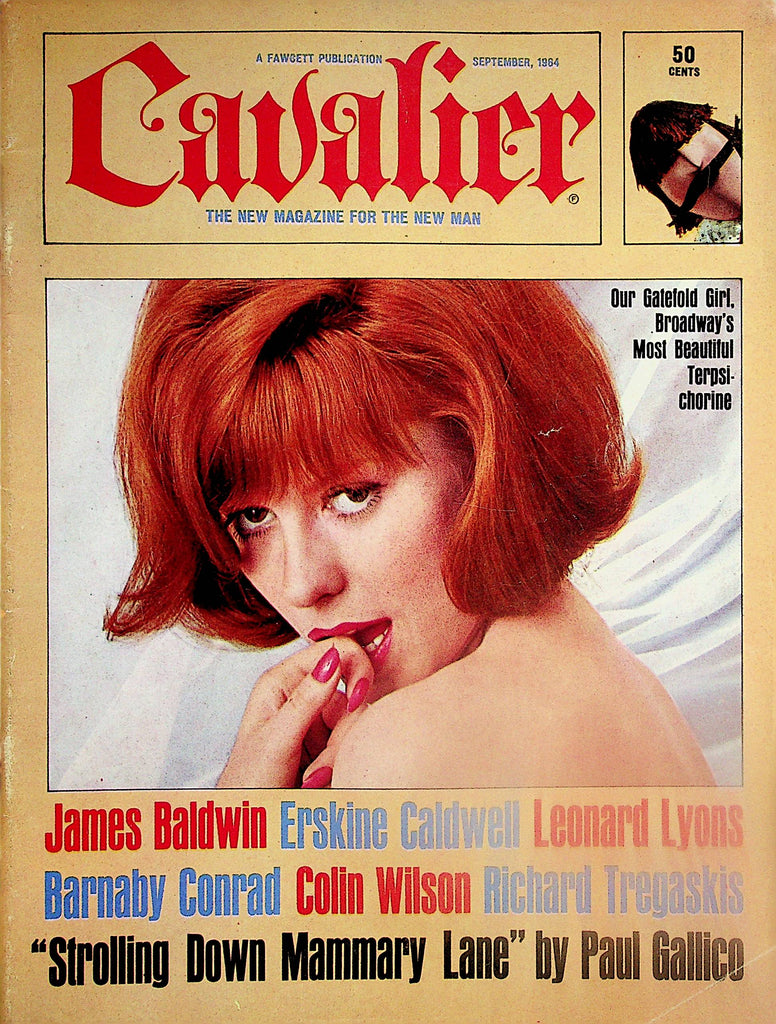 Cavalier Magazine  Centerfold Junstine  September 1964     011025lm-p