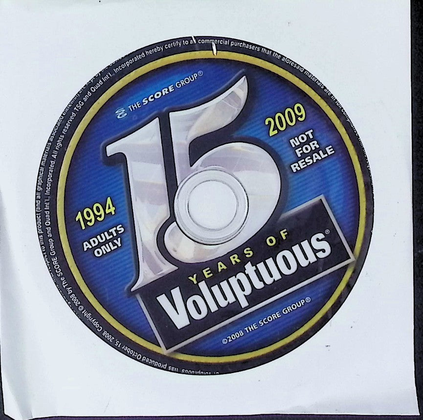 15 Years of Voluptuous (1994-2009) Adult DVD Score Group 2008 121725AKDVD-D20