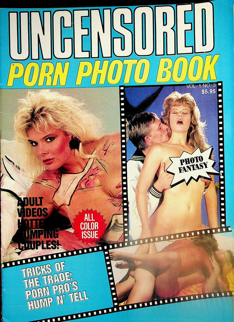 Uncensored Porn Photo Books Magazine  Stephanie Rage, Nina Hartley , Carol Cummings and More!  vol.1 #3  1980's   102924lm-p