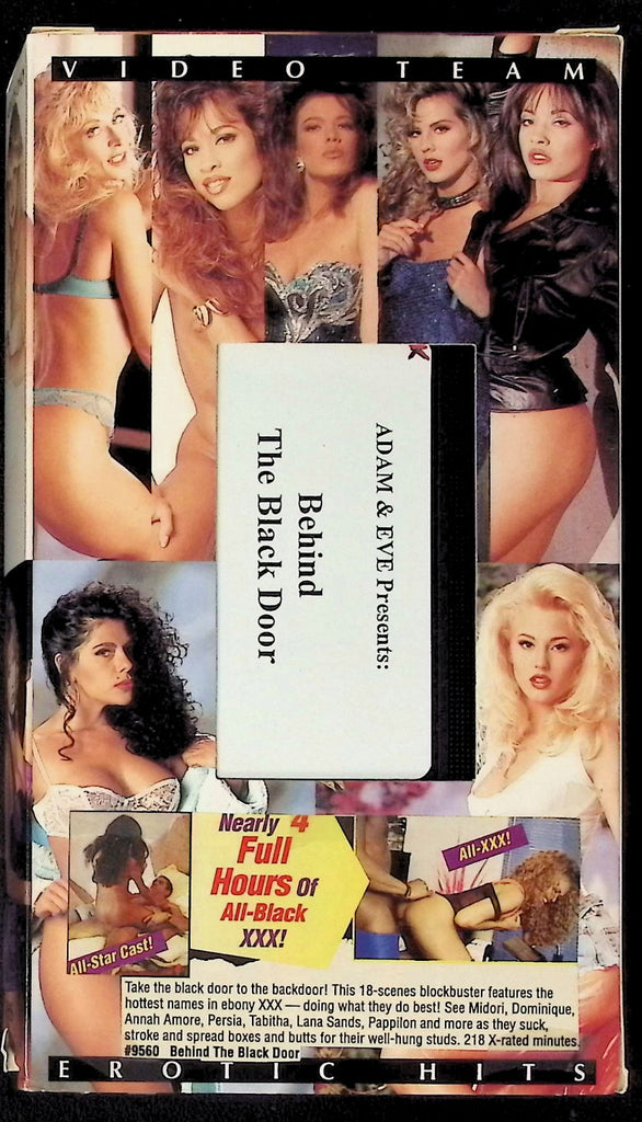 Behind the Black Door ft. Midori, Dominique, Annah Amore Adult VHS #9560 Video Team Adam & Eve 102425AKVHS2