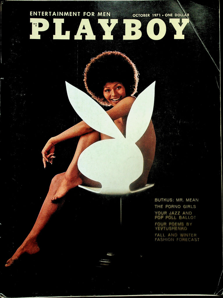 Playboy Magazine  Centerfold Girl Claire  October 1971     120325lmp
