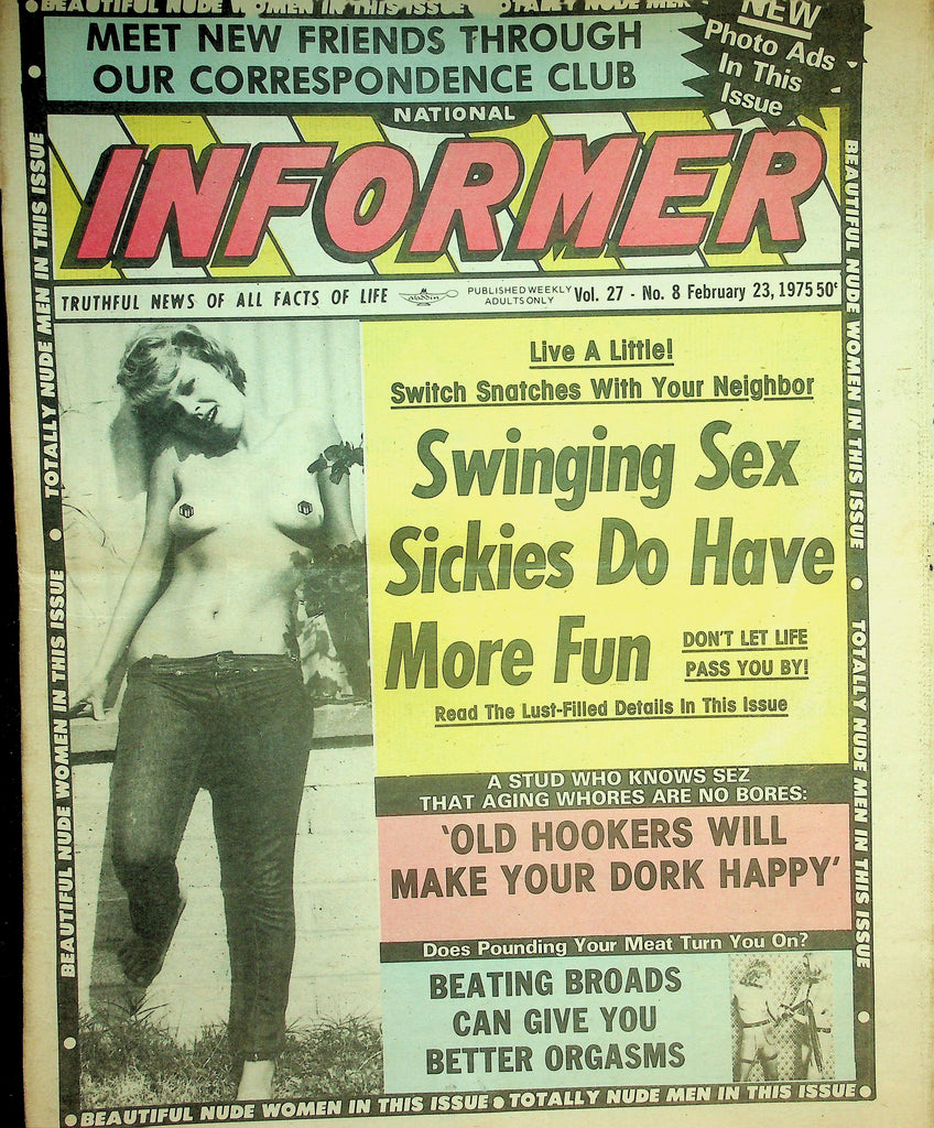 National Informer Adult Newspaper  Swinging Sex Sickies Do Have More Fun   February 23, 1975     090626lmp-GSC