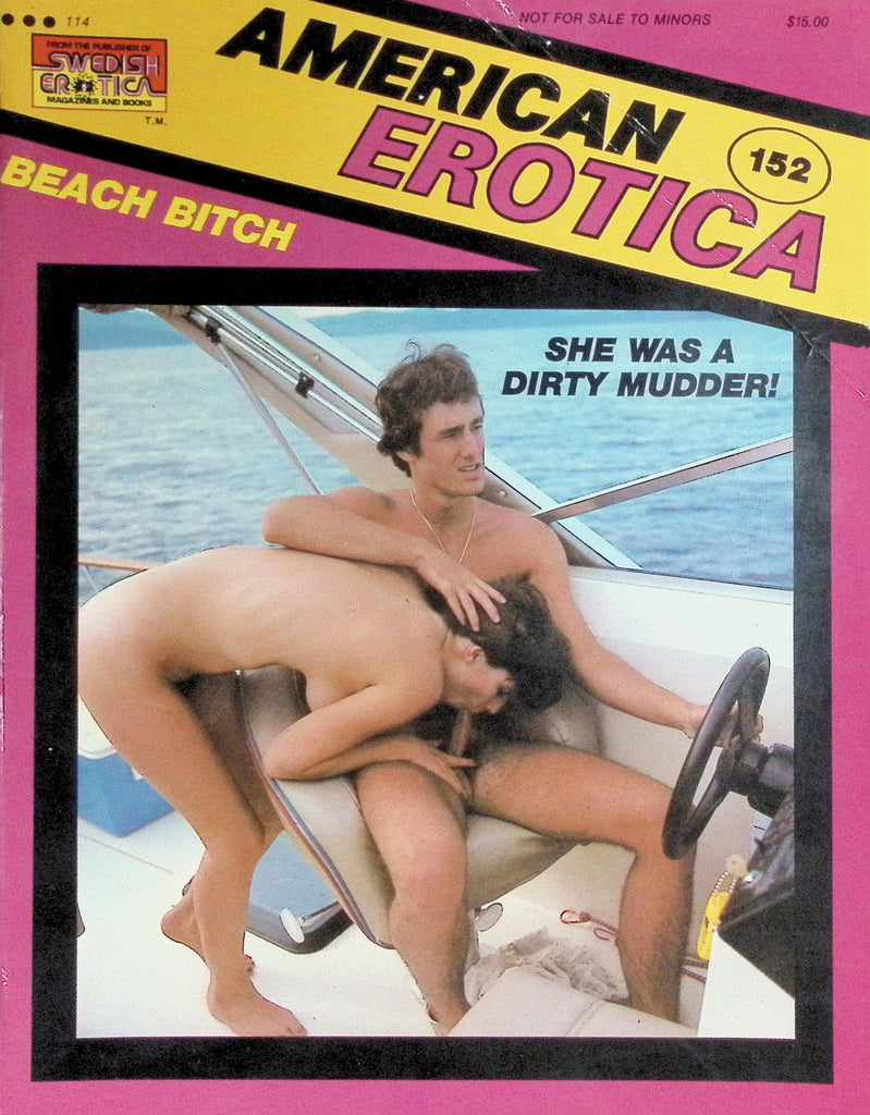 Swedish Erotica America Erotica Magazine 1980s She Was a Dirty Mudder 100426LLP