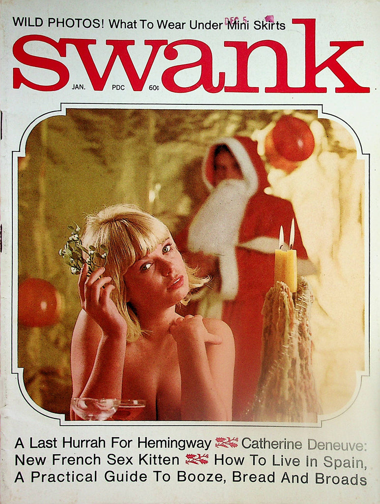 Swank Magazine   Swank Sweetheart Centerfold Girl Sherry  January 1967    111824lm-p