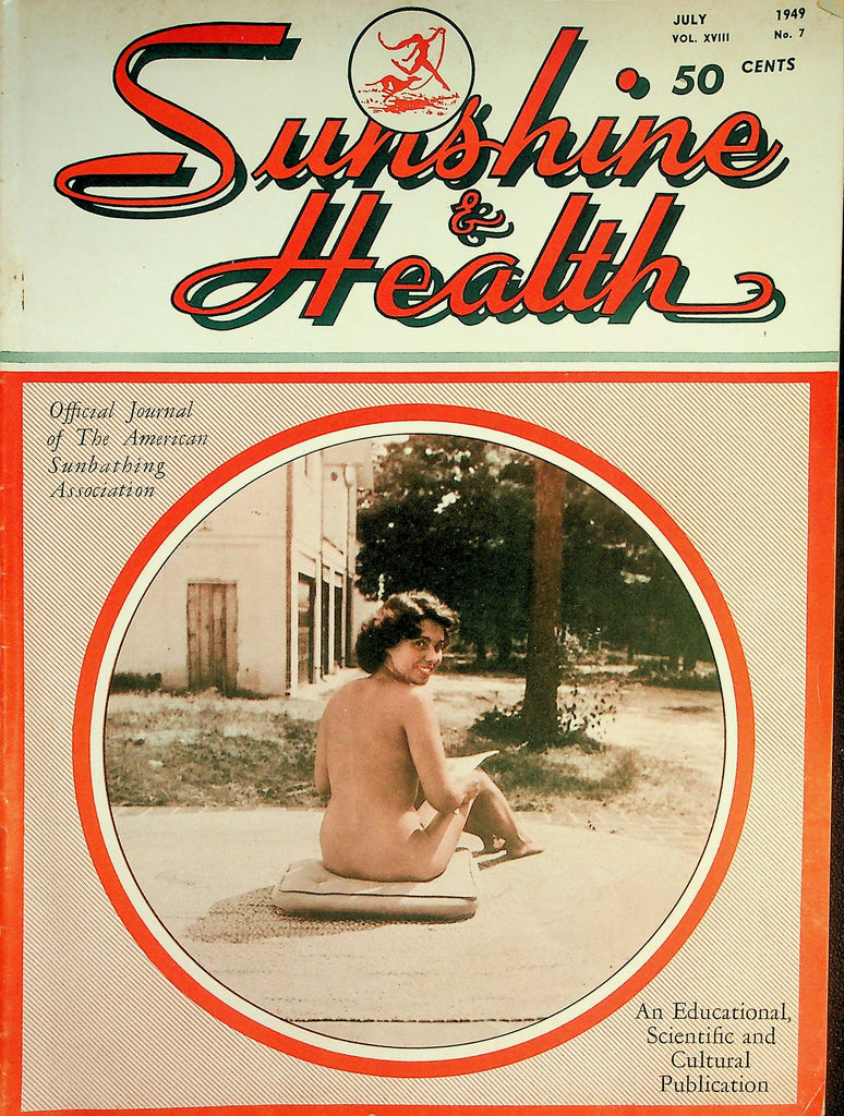 Sunshine & Health Nudist Magazine Nudism In Foreign Lands  July 1949  080526lmp-GSC
