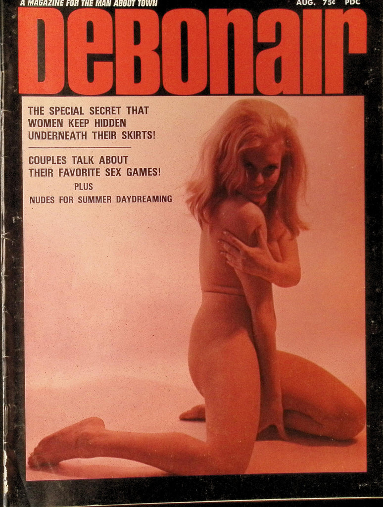 Debonair Magazine August 1968 Vol 5 #28 Tina Tinker Nicky's in the Hammock 123025AMP
