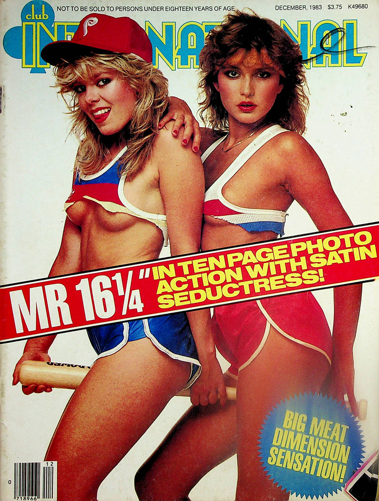 Club International Magazine  Mr. 16 1/4"  December 1983     111424lm-p