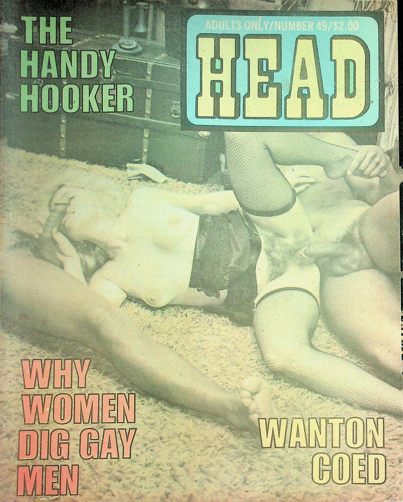 Head Newspaper Magazine  The Handy Hooker / Wanton Coed   #49  1980's     101226lmp-GSC