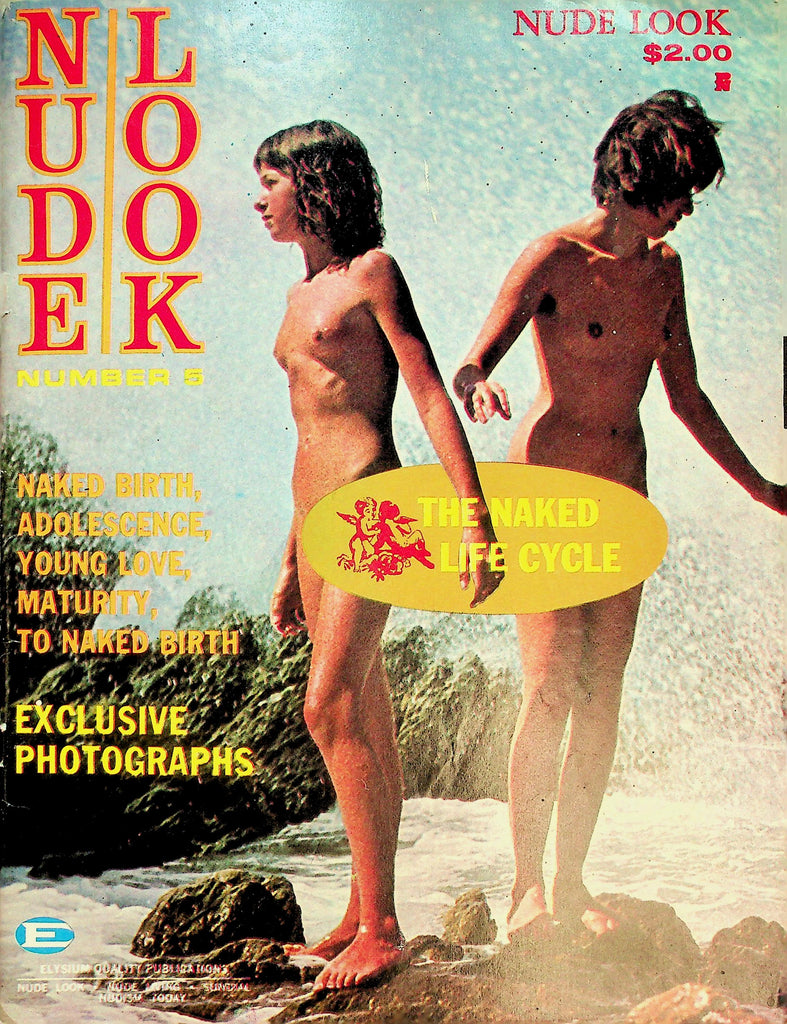 Nude Look Nudist Magazine   The Naked Life Cycle  #5 1964  by Elysium   100526lmp-GSC