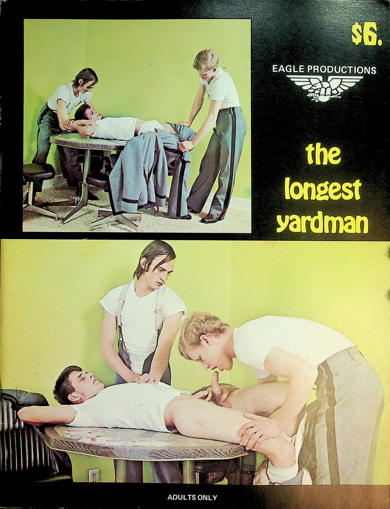 The Longest Yardman Gay Magazine  Games & Fun   #1 1970's    071426lmp-GSC