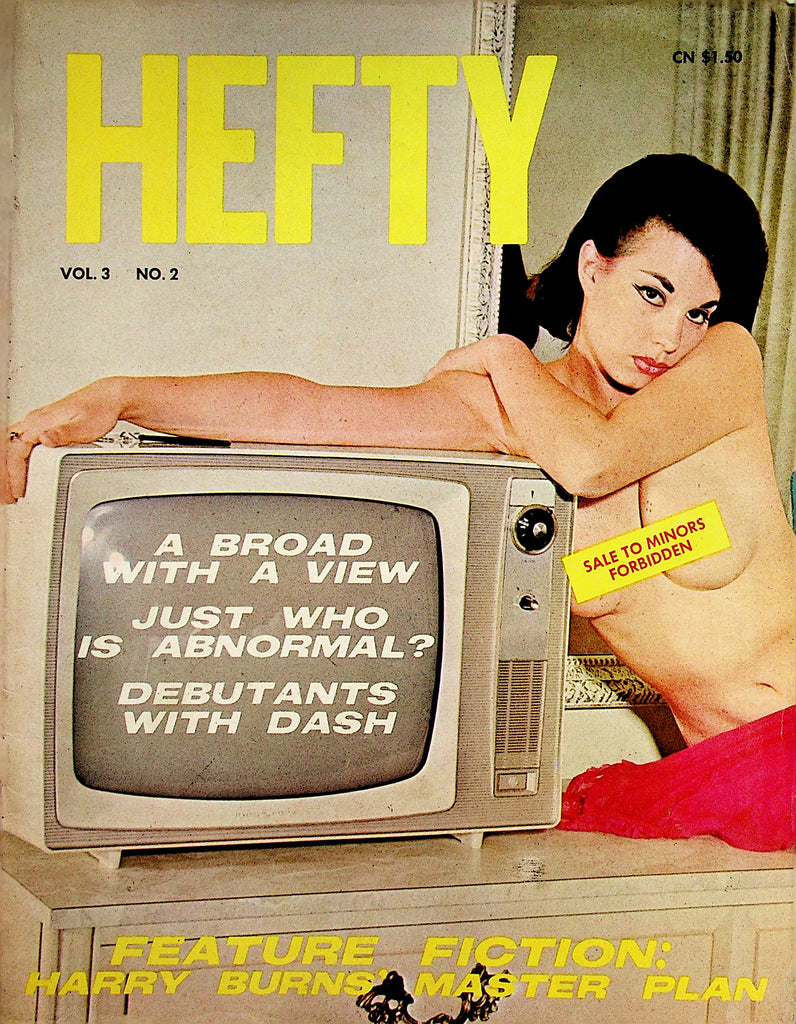 Hefty Busty Magazine   Centerfold Girl Pam  vol.3 #2 1966  050123lm-p