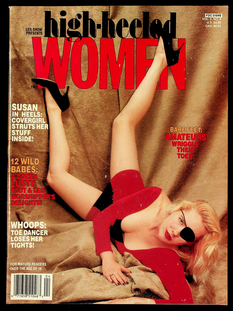 Leg Show | High Heeled Women Adult Magazine V2, #4 1989 Covergirl Susan 090226HRP-87