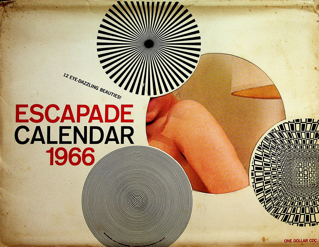 Escapade Vintage 1966  Wall Calendar  12 Dazzling Beauties    042823lm-p