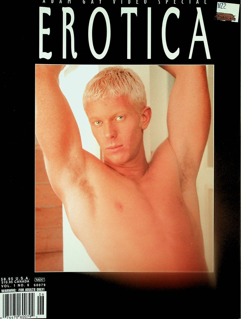 Erotica Adam Gay Video Special Magazine  Cover Guy Dax Kelly  vol.1 #6   August 1998    110225lm-p