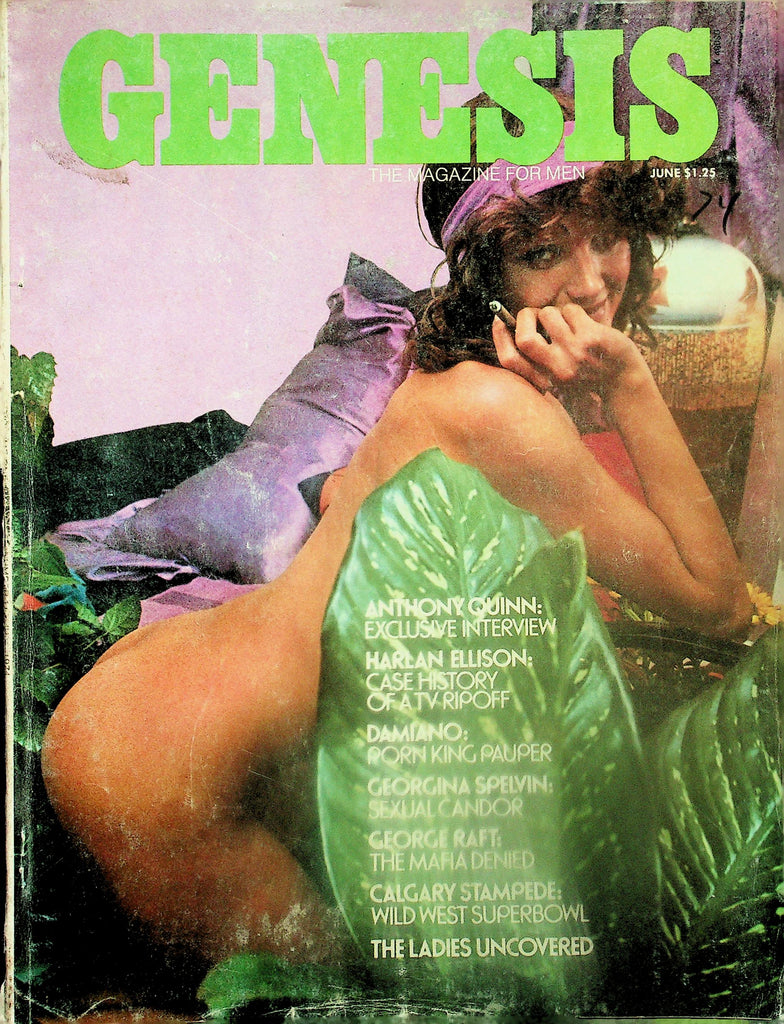 Genesis Magazine  Georgina Spelvin / Anthony Quinn Interview  June 1974   111525lm-p2