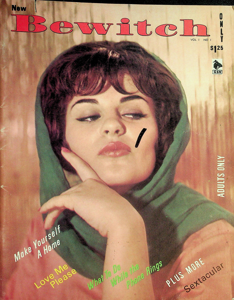 Bewitch Magazine  Love Me Please / Sextacular  w/cf   vol.1 #1 1966  080726lmp-GSC