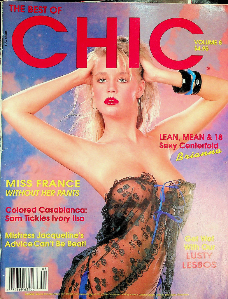 The Best Of Chic Magazine  Cover/Centerfold Girl Brianna  vol.8  1991      030626lmp