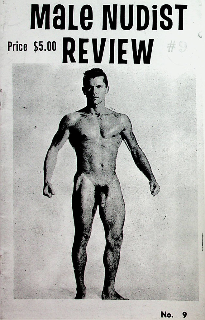 Male Nudist Review Gay Interest Magazine  Male Nude Models  #9  1970's     102124lm-p