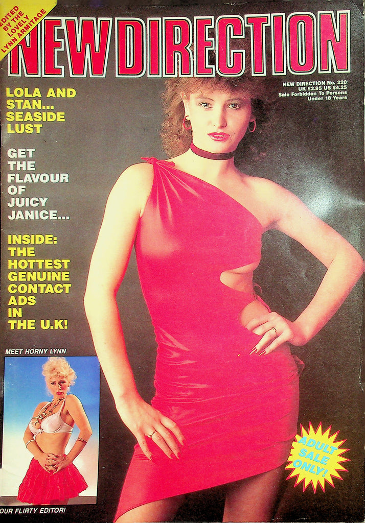 New Direction Magazine  Juicy Janice / Horny Lynn   #220 1990  040326lmp