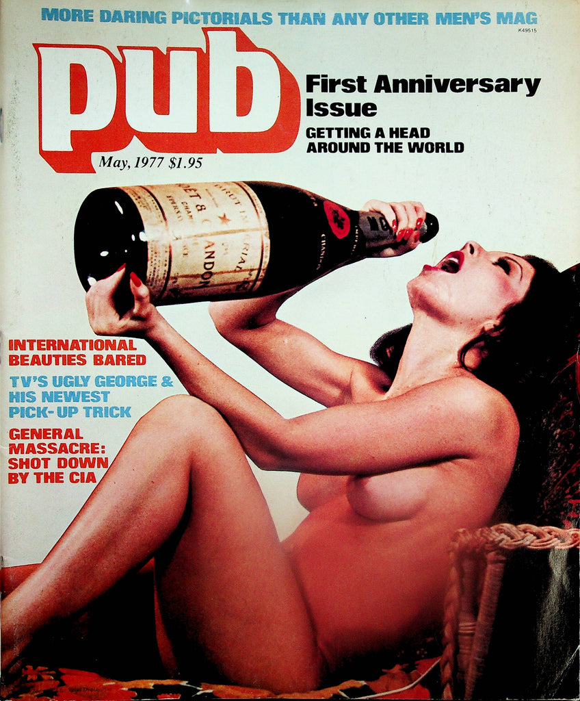 Pub Magazine  Ugly George & His Newest Pick-Up Trick   May 1977  1st Anniversary Issue  061325lm-p