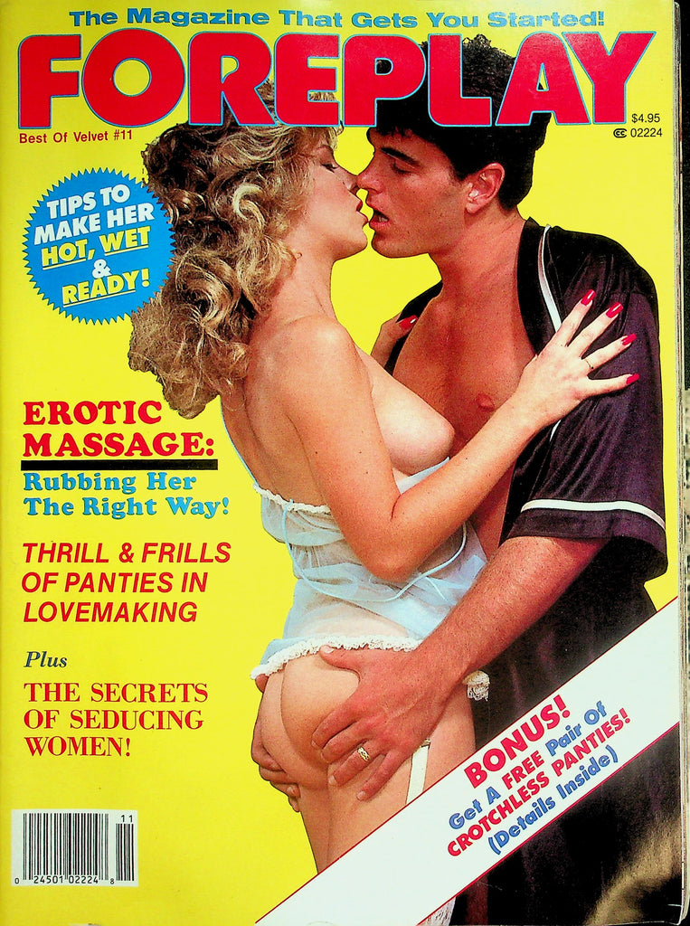 Foreplay Magazine  Erotic Massage / The Secrets Of Seducing Women  #11 1987  091026lmp-GSC