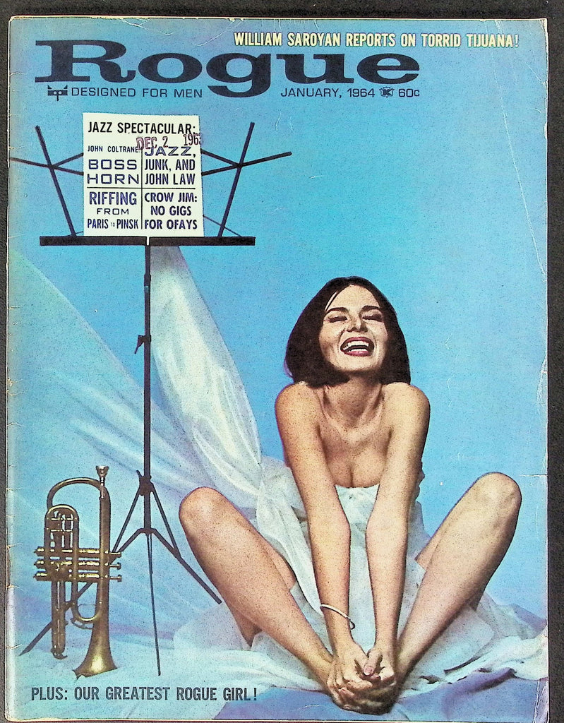 Rogue Magazine William Saroyan January 1964 052226AKP