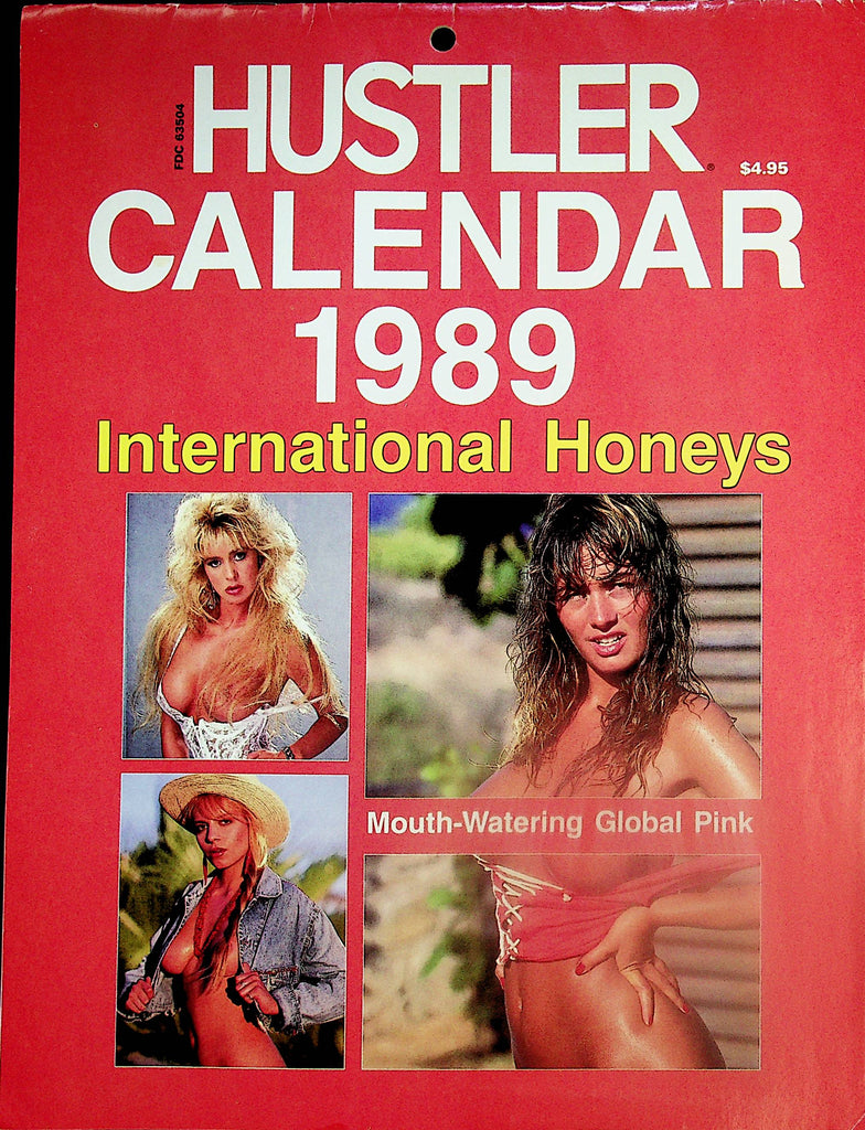 Hustler Calendar 1989 International Honeys   Angela Baron, Lori and More!  072924lm-p