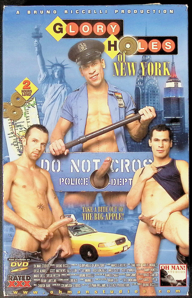 Glory Holes Of New York Oh Man Studios Gay VHS 2002 102224JKVHS5