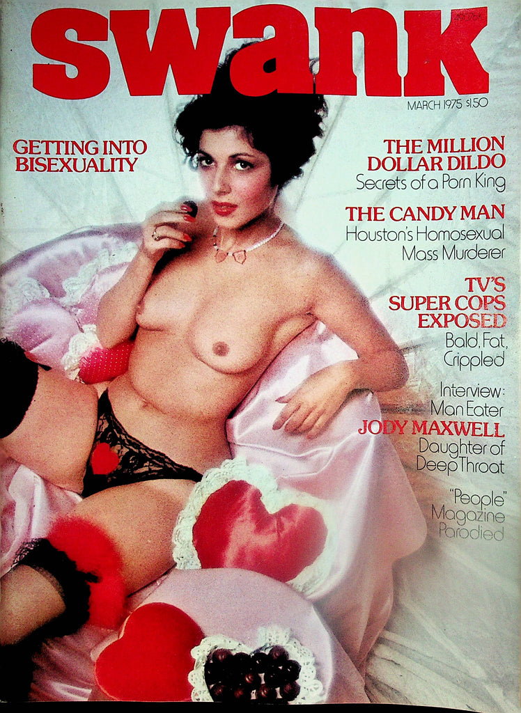 Swank Magazine   Centerfold Girl Angie / The Million Dollar Dildo  March 1975    060724lm-p