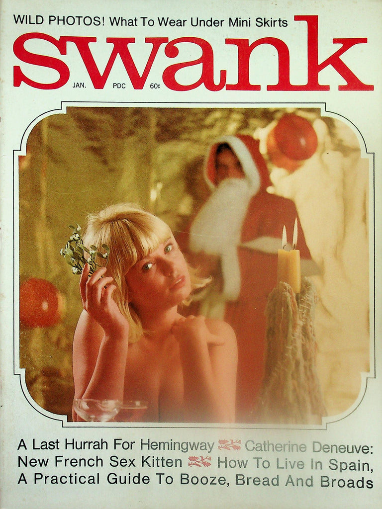 Swank Magazine  Covergirl Virginia / Catherine Deneuve  January 1967    120525lmp