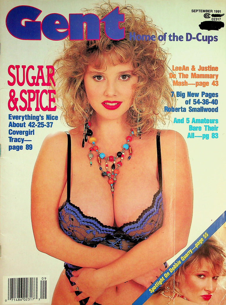Gent Busty Magazine  Covergirl Tracy / Roberta Smallwood  September 1991  060226AMP-