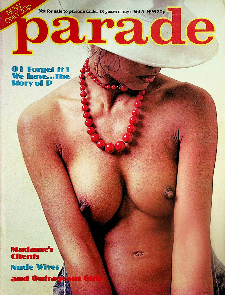 Parade Magazine  Madame's Clients / Nude Wives  vol.3 #6  1976    052224lm-p