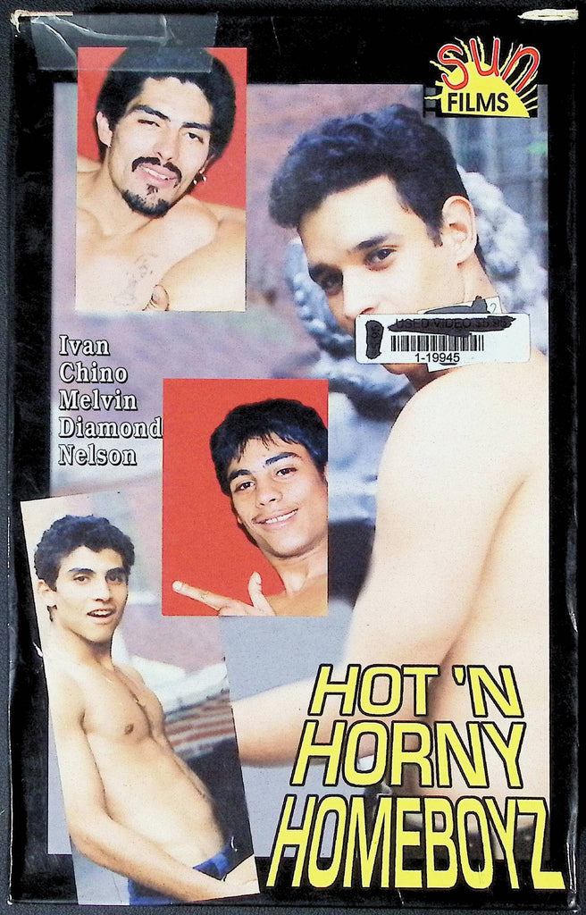 Hot 'N Horny Homeboyz Sun Films Gay VHS 1995 100424JKVHS5