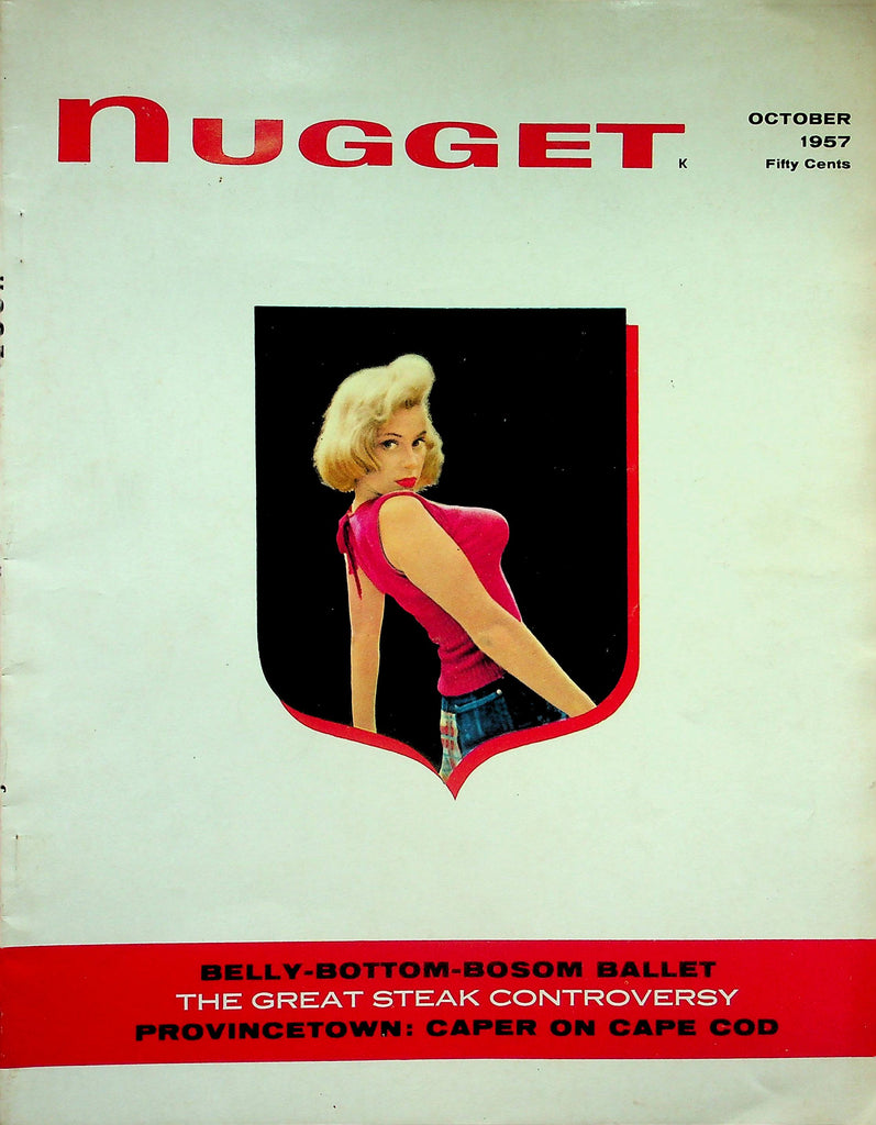 Nugget Magazine Belly-Bottom-Bosom Ballet October 1957 010326lmp